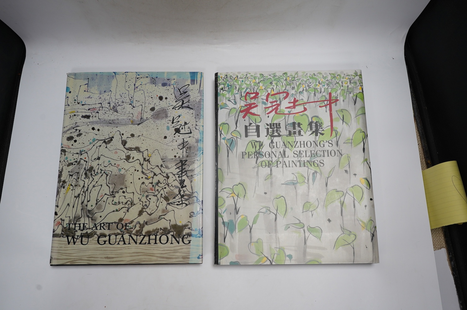 [Bingming, Xiong] - The Art of Wu Guanzhong. revised edition. photo. portrait frontis. & 157 full page reproductions (mostly coloured), d/wrapper, folio. Hong Kong, 1989